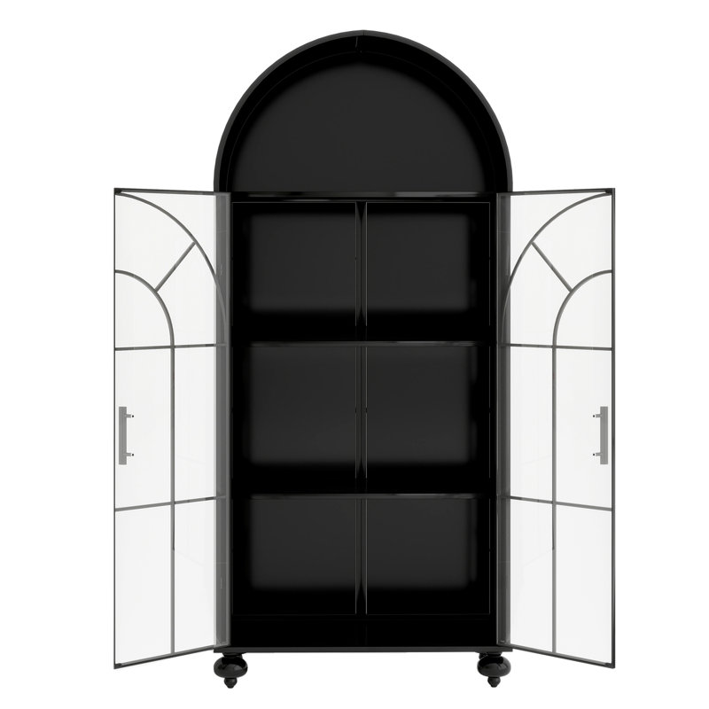 Armoire de rangement arquée moderne