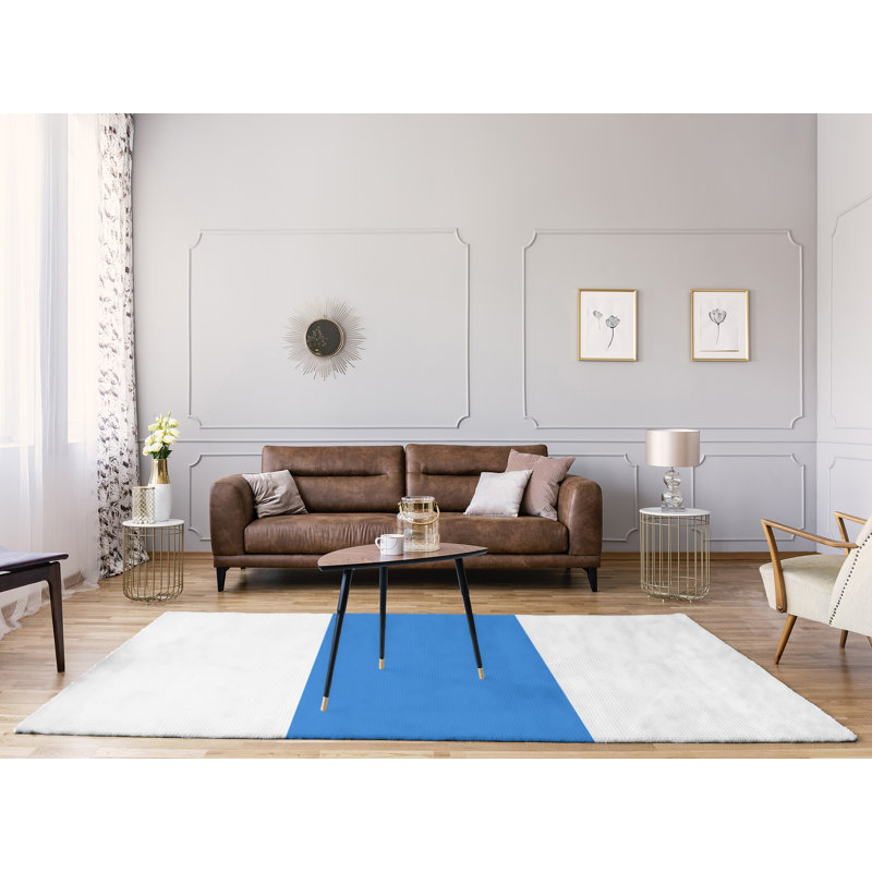 Chenille Indoor Rug, Rectangle 4' x 6'
