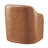 Wilene Faux Leather Barrel Chair