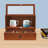 2-Tier Wooden Storage Cabinet