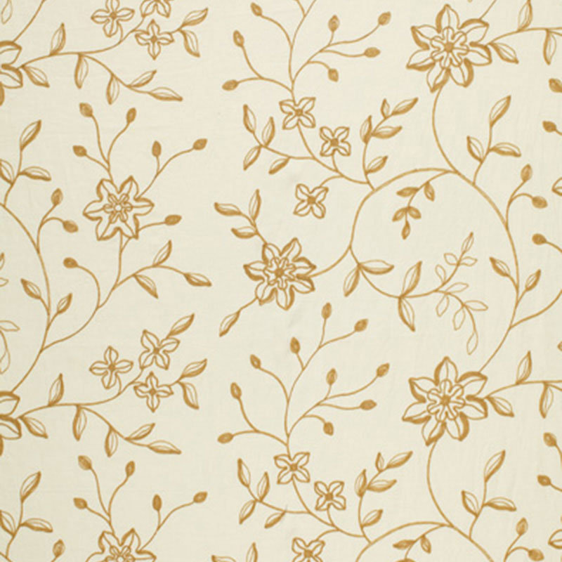 Georgia Linen Embroidery Fabric, Sand