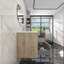 Ensemble de meuble-lavabo simple 23 po mural-1226665483