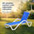 Adjustable All-Weather Outdoor Chaise Lounge with Ergonomic Armrests, Sturdy Rust-Resistant Frame, Breathable Quick-Dry Fabric, Portable Reclining Seat for Patio, Poolside, Lawn, In-Pool Sunbathing and Relaxation-129000346