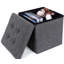 Mccleskey 38cm Wide Square Solid Colour Ottoman with Storage-32003074