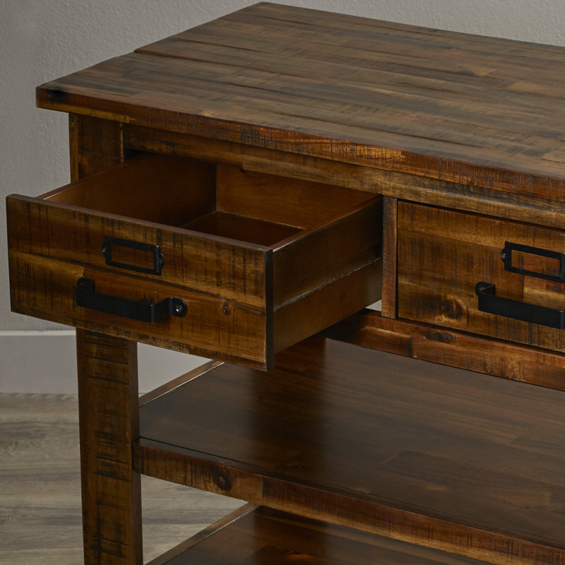 Crawford 50'' Solid Wood Console Table