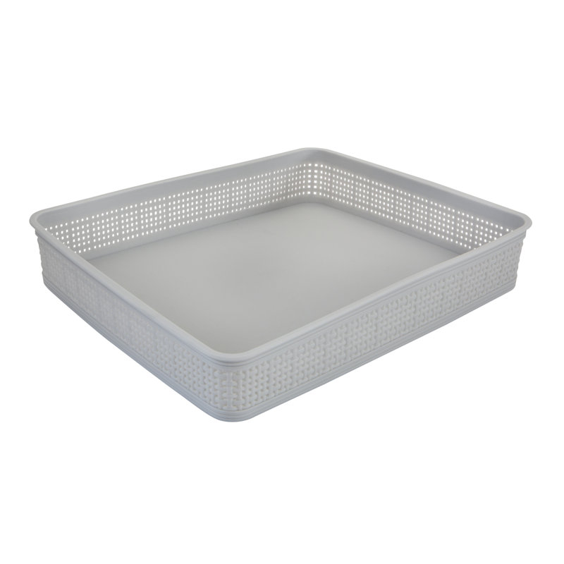 Rebrilliant Plastic Bin, Grey
