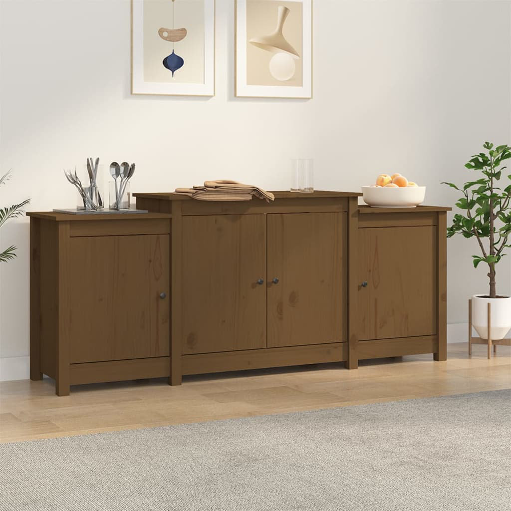Bigler 164cm Solid Wood Sideboard