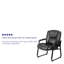 Fauteuil de réception haut et grand en cuir Ciela Hercules Series