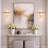 Social Club 3-Light 2-Tier Crystal Wall Sconce - Havana Gold