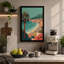 Mediterranean Beach Town Coastal - Wrapped Canvas-798852000-798852003