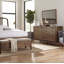 Walnut Grove Flat Wall Mirror