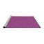 Tapis 100% à motifs lavables à la machine 2989PAT3715PUR-68374149