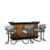 Prohibition Series 84" Cocktail Bar By RAM Game Room