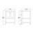 Mclachlan 25'' Single Bathroom Vanity with Resin Top-1285608667