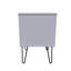 Turah 2 Drawer Bedside Cabinet (Ready Assembled)-1480829102