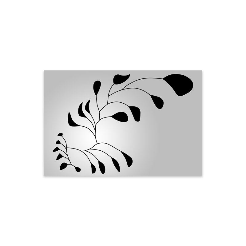 Mobiles - impression de dessin sans cadre, H 16 po x l 24 po x P 0,25 po