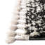 Tapis géométrique noir / blanc Rodney-50849027