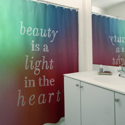 Shower Curtain with Liner Included