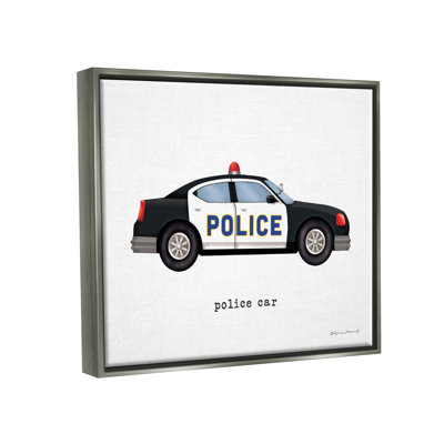 " Police Car Vehicle Educational " by Stephanie Workman Marrott