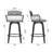 Maniram 24.5'' Swivel Counter Stool