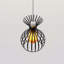 Averyana 25cm H Metal Oval Lamp Shade ( Uno ) in Black