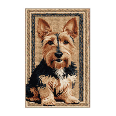  Tapis lavable Norwich Terrier