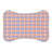 Purple Orange Delight - 1 Piece Bone Shape Feeding Mat