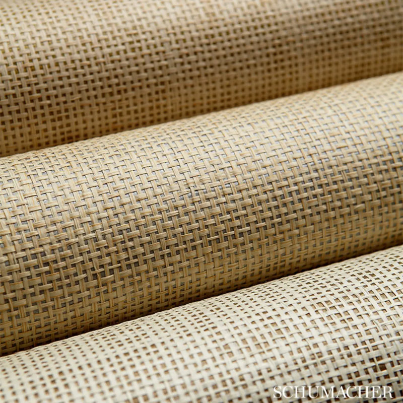 Mitsu Weave Wallpaper, Gold
