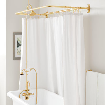 Gooseneck 60" Tub & Shower Faucet