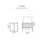 Satori Solid Wood Cross Legs Side Table-1429657385