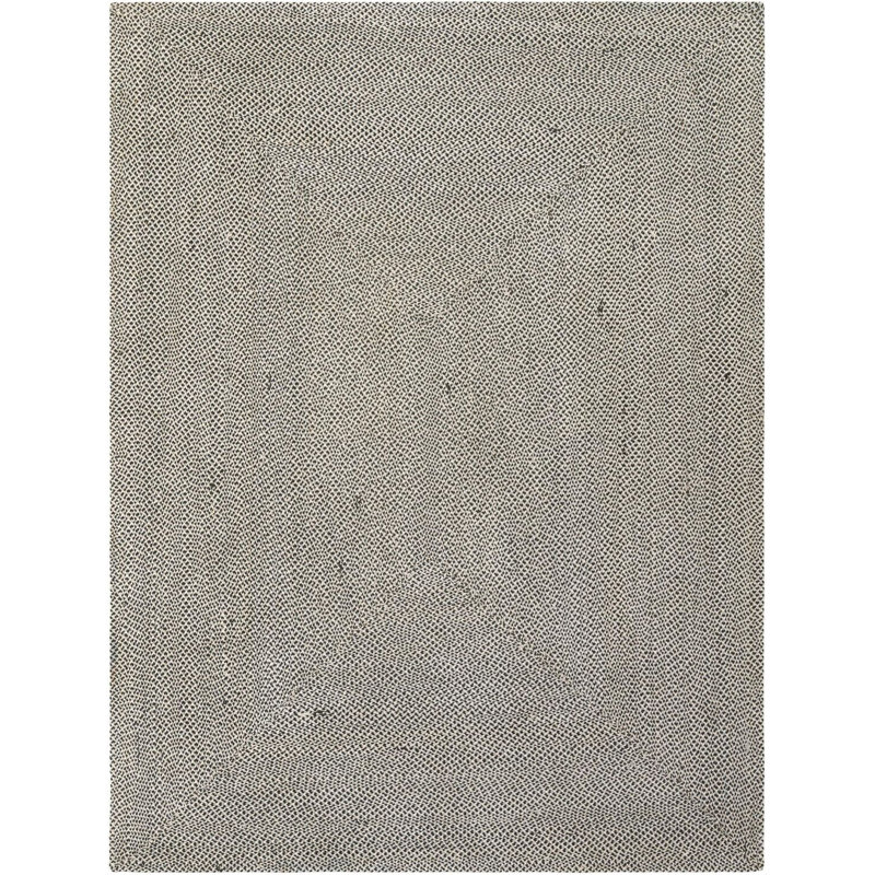 Contemporary Aideen Area Rug Gray, Rectangle 9' x 12'