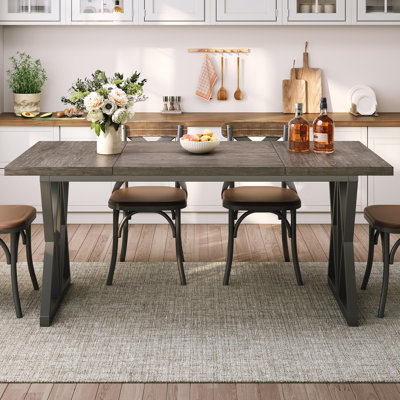 Dining Table With Metal Legs