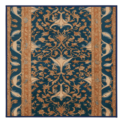 Machine Washable French Gray Area Rug