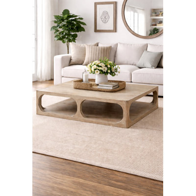Peking Ming Solid Wood Single Coffee Table