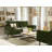 Mirei Velvet Square Arm Living Room Set-89205502