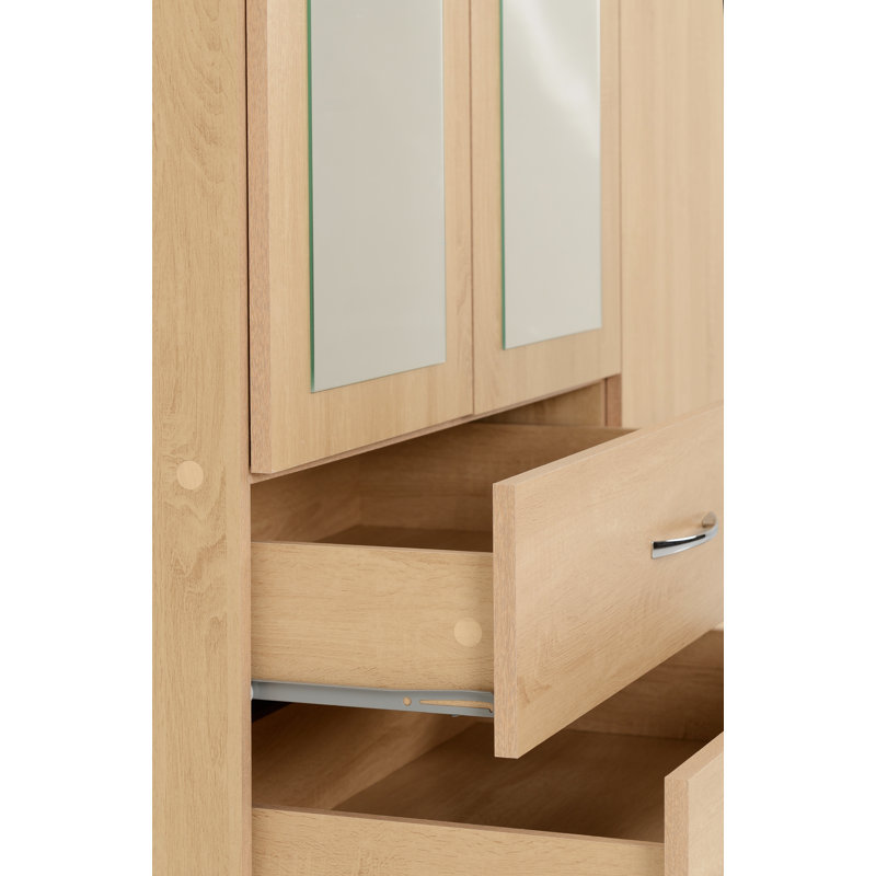 Cascio 4 Piece Bedroom Set, Natural