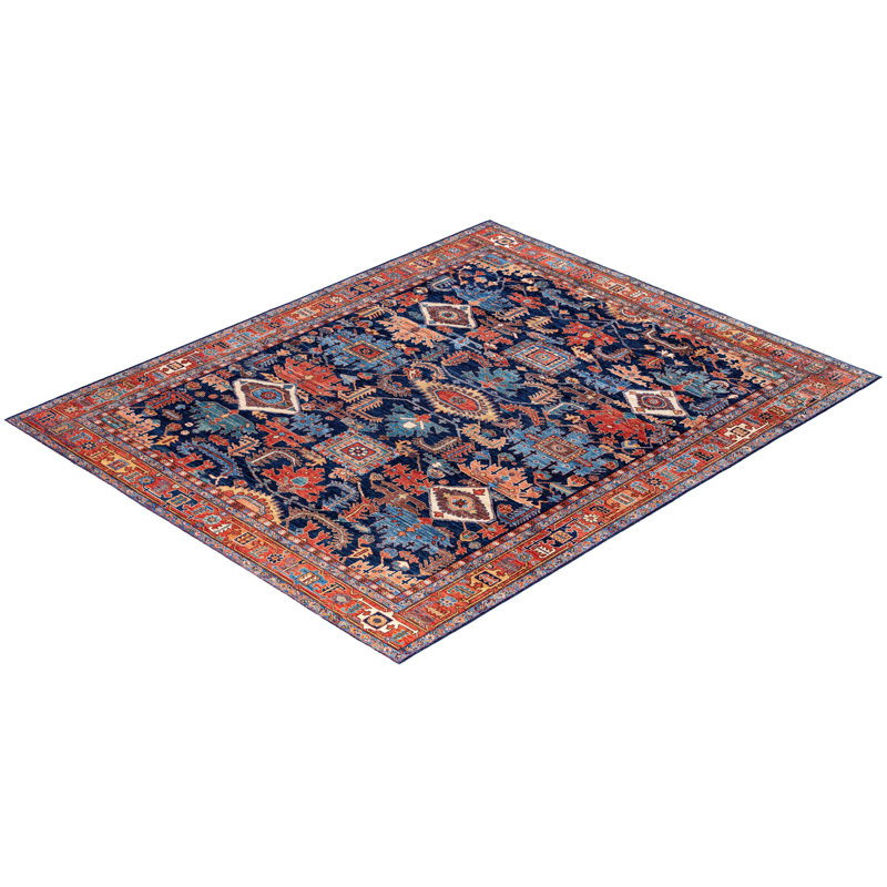 Serapi One-of-a-Kind 8' 0" X 9' 10" Hand Knotted Area Rug