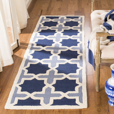 Igna Hand Tufted Wool Geometric Rug