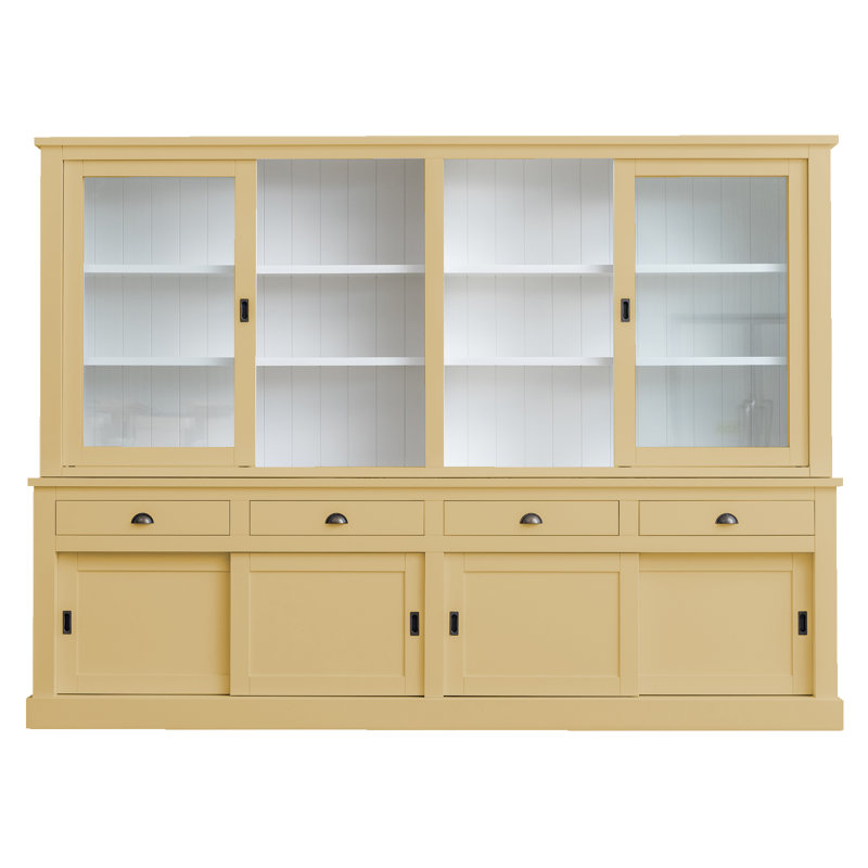 Butler Display Cabinet, Beige 