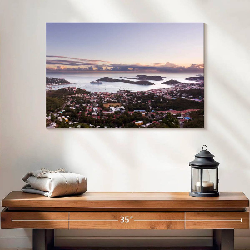 Gillard Charlotte Amalie, 16" H x 24" W