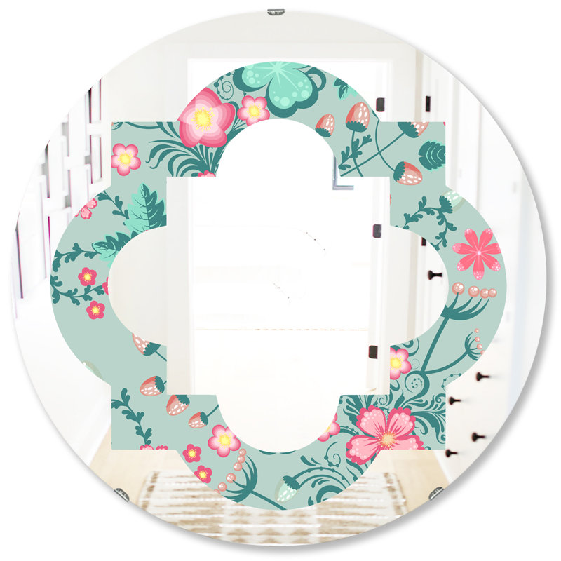 Miroir mural sans cadre Spring Spring, 31,5 po x 31,5 po