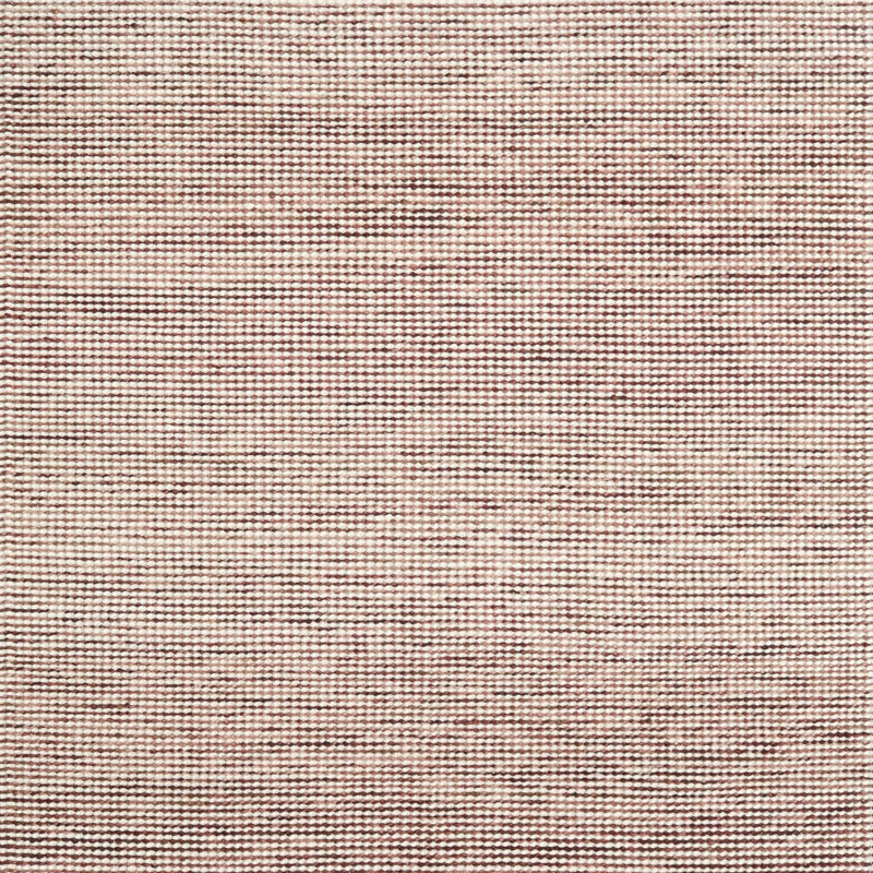 Beige contemporain/Tapis décoratif brun, Carré 6 pi