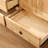 Solid  Rubber Wood Console Cabinet