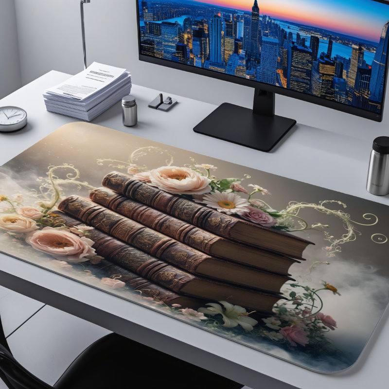 Polyester Desk Pad, 23.6x13.8