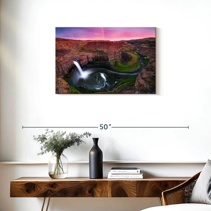 Alvord surplombant la cascade de Palouse, H 20 po x l 30 po