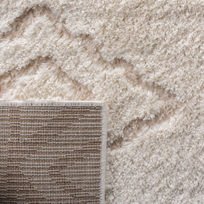 Sparta Shag Geometric Indoor/Outdoor Rug