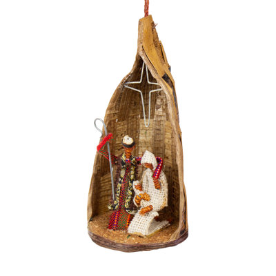 6'' Handmade Fabric Hanging Figurine Ornament
