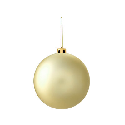 17.5cm Plastice No Bauble