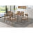 Whisten Walnut Solid Wood Dining Table