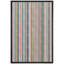 Rainbow Stripes Lines Color Block Pattern Geometric Minimalisme Contemporary Nordic Wall Decor on Canvas, impression-97558873-97558872